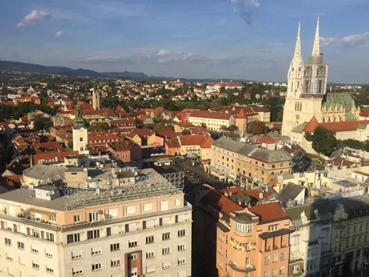 Загреб 360° с высоты птичьего полета!